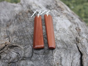 Pendientes de Madera Natural Hechos a Mano, Joyería Ecológica y Ligera, Accesorios para Mujer, Venta al Por Mayor Global de Artículos de Joyería - Product Image 6