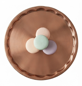 Support à cupcakes décoratif plaqué or rose pour table, personnalisable, pour la cuisson et la présentation de muffins et gâteaux - Product Image 4