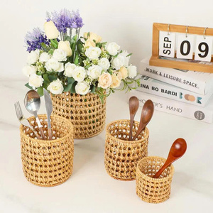 Juego de Cestas de Ratán Ecológicas al por Mayor, 4 Piezas, para Cocina, del Mejor Proveedor de Vietnam - Product Image 4