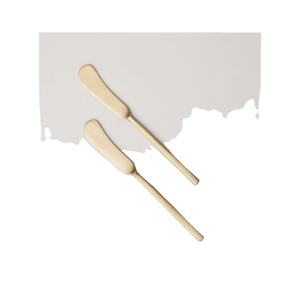 Couteau à beurre de couverts en laiton massif de dernière conception pour la maison Restaurant Hôtel et couteau de couverts de cuisine élégant pour les cadeaux - Product Image 1