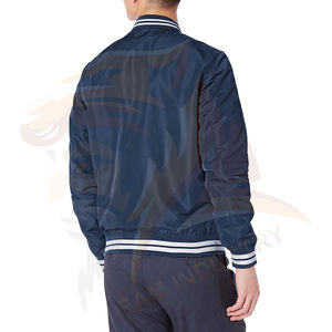 Chaqueta de Béisbol de Invierno Personalizada de Alta Calidad 100% Lana para Hombre, Fabricante de Ropa, Chaqueta Universitaria de Béisbol Personalizada - Product Image 2