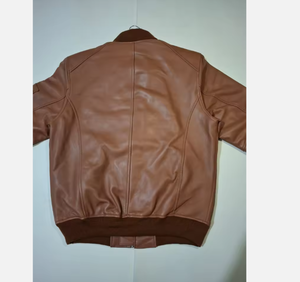 เสื้อแจ็คเก็ตหนังคอตั้งสำหรับผู้ชายสำหรับใส่ในฤดูหนาว - Product Image 6