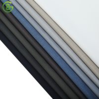 Tissu en satin brossé doux en suédine, viscose polyester 80/20, antistatique, anti-boulochage, poids moyen, pour costumes, vente en gros, OEM