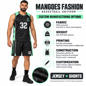 Ensemble short et débardeur de basketball unisexe sans manches, respirant, séchage rapide, tissu en maille, antibactérien, écologique, pour les jours de match en équipe - Product Image 6