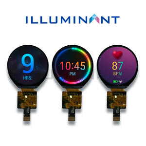 โมดูลจอแสดงผลแบบแผงควบคุมเอง BOE ขนาด 1.45 นิ้ว Transflective TFT IPS COG FPC ความละเอียด 412x412 รุ่น SPD2010 สำหรับสมาร์ทวอทช์ 2 พร้อมไฟ LED สีขาว - Product Image 1