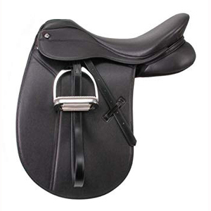 Silla de Montar Inglesa Personalizada OEM para Doma Clásica, Cuero Genuino de Primera Calidad para Deportes Ecuestres y Competiciones, Armazón de Plástico - Product Image 2
