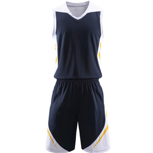 Tenue de basket-ball pour hommes de qualité supérieure, ensemble complet avec maillot et short, vêtements de sport légers et durables, parfaits pour les joueurs adultes - Product Image 1