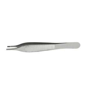 Pince à épiler Adson marron de haute qualité en acier inoxydable certifiée CE, instruments dentaires vétérinaires professionnels pour animaux de compagnie, extraction dentaire - Product Image 4