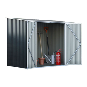 Caseta de jardín 2.2 x 1.49m, cobertizo de almacenamiento exterior de metal, duradero, resistente a la intemperie, al mejor precio - Product Image 1