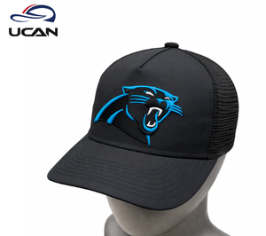 Custom Embroidered Trucker Hat Mesh Back Snapback Cap Promotional Baseball Cap - Product Image 1