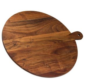 Tabla de Cortar de Madera Rústica Hecha a Mano con Patrón de Vetas Único, Superficie de Corte Elegante y Segura para Preparación de Alimentos en la Cocina - Product Image 6