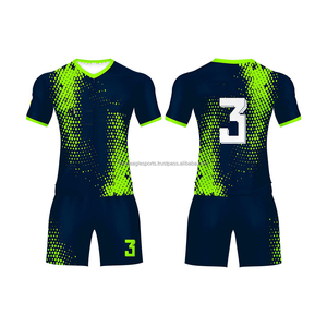 Conjunto de Uniforme de Fútbol Unisex Transpirable de Alta Calidad, Personalizado con Bordado, Jersey con Impresión por Transferencia de Calor para Adultos, MOQ Bajo - Product Image 5