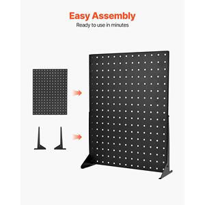 Espositore da Tavolo con Pannello Forato 17 X 13, Organizzatore per Accessori in Acciaio Laminato a Freddo Rinforzato - Product Image 5