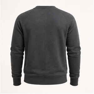 Sudadera Personalizada de Cuello Redondo para Hombre, Corte Ajustado, Estilo Relaxed, Tejido Compacto, Modelo MCRW-0038 - Product Image 4