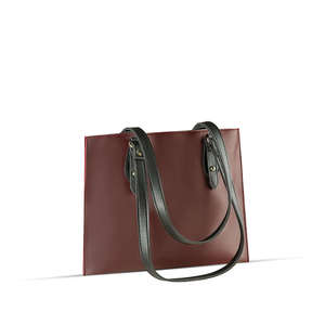ARYA-Bolso de hombro granate para mujer - Product Image 5