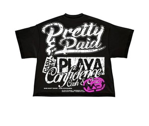 Camiseta de Manga Corta Holgada para Hombre, Primavera/Verano 2026, Estilo Americano Moderno, Distintivo y Divertido, 100% Algodón, Anti-Pilling - Product Image 6