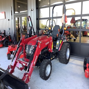 Tracteur Solis S24 avec moteur turbo, transmission automatique 4x4, roues motrices, rouge, France, garantie de 2 ans, haute performance - Product Image 5