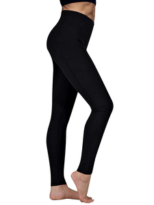 Breathable Quick Dry Anti-Bacterial Recyclable <b>Compression</b> Yoga <b>Leggings</b> <b>Women</b> High Waist Nylon OEM Ankle-Length Gym Fitness - Product Image 2