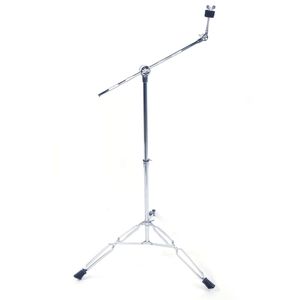 Supporto Doppio per Tom con Controllo a Pedale Professionale, Struttura in Metallo Argento e Nero - Product Image 2
