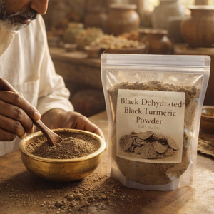 Cúrcuma Negra Deshidratada en Polvo 100% Pura Natural Sin Químicos Rica en Antioxidantes Bienestar Intestinal Apoyo para las Articulaciones Polvo Herbal - Product Image 2