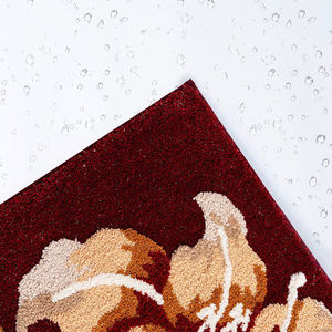 Hot Sell Most Popular Sublimation Embroidery Print <b>Bathroom</b> Mats Anti Slip Washroom Bath matt Hotel Non-slip Foam Pad Toilet Rug - Product Image 5