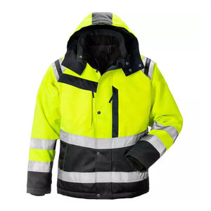 Chaqueta de Trabajo Reflectante de Alta Visibilidad para Hombre Rock Creek, Certificada CE, con Impresión Serigrafiada, Resistente a Desgarros, con Detección de Agujas, de Poliéster, de Seguridad - Product Image 5