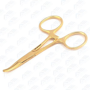 Pinces hémostatiques courbées et pinces à moustiques toutes couleurs avec source d'alimentation manuelle, pinces chirurgicales professionnelles pour artères - Product Image 4