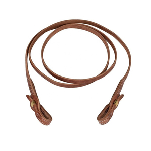 Rênes de cheval en cuir noir de qualité supérieure, équipement d'équitation western, durables, fabriquées à la main, réglables, robustes, pour l'entraînement et la randonnée équestre - Product Image 6