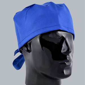 Hot Selling Adjustable <b>Scrub</b> <b>Cap</b> Surgical High Quality Custom Solid Color Medical Doctor <b>Caps</b> - Product Image 1