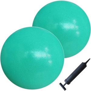 Pelota de Ejercicio Pequeña de 9 Pulgadas con Bomba, para Pilates y Yoga, Paquete de 1 Pelota + 1 Bomba o Paquete de 2 Pelotas - Product Image 1