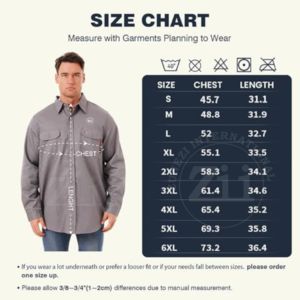 Camisa de Seguridad para Soldadura ZI-7082 ZUNEZI para Hombre, 100% Algodón, 170 g/m², Antiestática, Ignífuga, Alta Visibilidad, 7.5 oz, con Respirador - Product Image 6