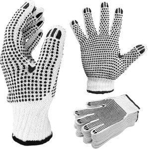 Guantes de PVC con Puntos, Guantes de Seguridad de Algodón, Precio al por Mayor, Guantes de PVC con Puntos de Alta Resistencia - Product Image 6