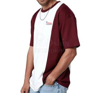 Vente directe d'usine, t-shirt décontracté surdimensionné, vêtements pour hommes de haute qualité, t-shirt surdimensionné à manches courtes en gros - Product Image 2