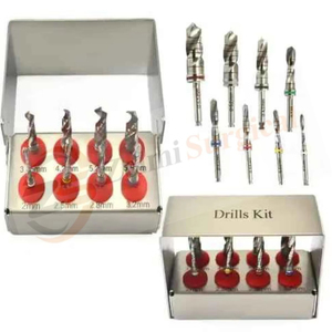 <b>Electric</b> Dental Implant Drill <b>Kit</b> 8 PCS Surgical Instruments Ergonomic Grip OEM Implant surgical drills Dental implant tools - Product Image 1