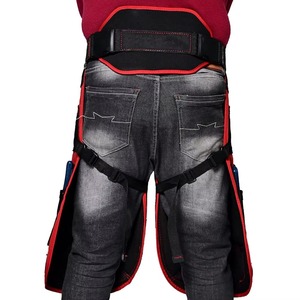 Protège-jambes de fermeur en daim personnalisé, robuste et réglable, pour le soin des sabots et la protection des jambes des chevaux - Product Image 4
