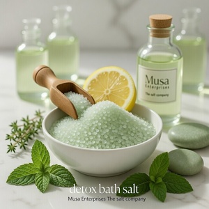 Sal de Baño Natural Tallada Ecológica OEM para Exportación, Sal Mineral del Himalaya para Spa y Desintoxicación, Relajación y Cuidado de la Piel - Musa Enterprises - Product Image 5
