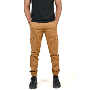 Stylish Casual Utility Bottoms Modern Street Fashion Men Slim Fit Cargo Pants Comfortable Travel And Casual Wear Men Cargo Pants - Product Image 4