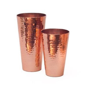 Vintage Style Hammered Copper <b>Water</b> Glass Wholesale <b>Bulk</b> Supply Handmade Drinking Tumbler for Daily Kitchen Use - Product Image 1