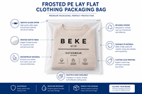 Bolsa de Mylar con Cierre Hermético y Ventana Transparente para Empaque de Ropa Interior con Impresión Personalizada
