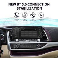 Baoshang 12.3 Inch Tesla Style Android untuk Toyota Highlander 2015-2018 Pemutar Video Mobil Radio Mobil GPS Navigasi Head Unit