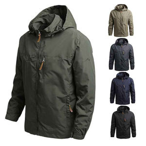 Veste Softshell Homme Personnalisée OEM en Gros, Imperméable, Coupe-Vent, Respirante, pour Hiver, Randonnée, Course à Pied, Cyclisme, à Capuche - Product Image 6