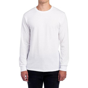 T-shirts à manches longues pour hommes en mélange de coton Dri-Power, évacuation de l'humidité, protection contre les odeurs, UPF 30+, tailles S-3x - Product Image 1