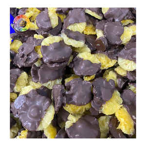 Mangues séchées enrobées de chocolat, mangues douces enrobées de chocolat, goût tropical sucré, idéal pour l'emballage de détail. - Product Image 4