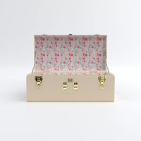 Coffre de rangement pliable en métal pour la maison, boîte cadeau moderne pour vêtements, chaussures, bijoux, valise personnalisable haut de gamme