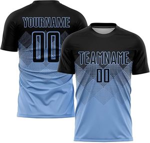 Conjunto de Camiseta y Pantalones Cortos de Fútbol Personalizados para Adultos, Transpirables, de Poliéster, con Impresión Digital, Uniforme de Equipo, Protección Solar UPF 50, Secado Rápido, en Oferta - Product Image 6