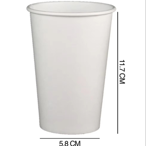 Vaso de Papel Desechable Biodegradable y Ecológico de 12 oz con Logotipo Personalizado Impreso - Product Image 1