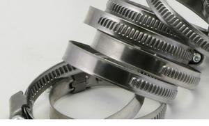 Colliers de serrage industriels multi-usages YDS 430 en acier inoxydable de haute qualité, 45 mm, largeur de bande 9 mm, système de mesure métrique - Product Image 5