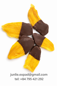 PREMIUM NATURAL CHOCOLATE COVERED <b>DRIED</b> <b>MANGO</b> CRAFTED FROM SELECTED TROPICAL FRUITS FOR A DELICIOUS SNACKING EXPERIENCE - Product Image 4