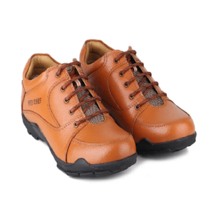 Chaussures décontractées pour hommes Tan, chaussures de tous les jours contemporaines, design confortable pour la marche, les voyages, le bureau et les loisirs - Product Image 3