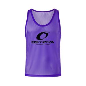 Fabrication professionnelle de gilets d'entraînement de football pour femmes, sans manches, avec impression sur le devant, respirants et à séchage rapide pour le football - Product Image 1